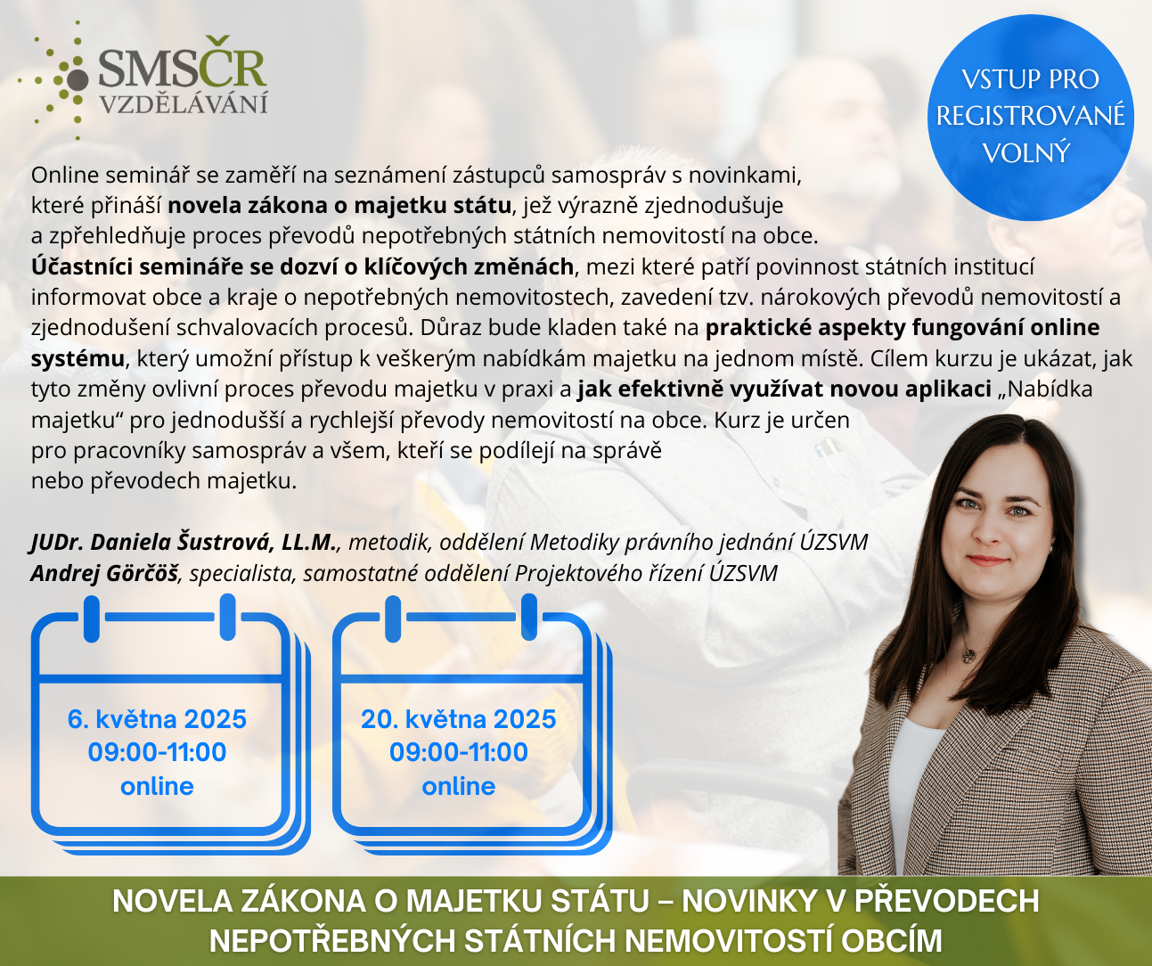ÚZSVM_Novela zákona o majetku státu – novinky v převodech nepotřebných státních nemovitostí obcím_FB